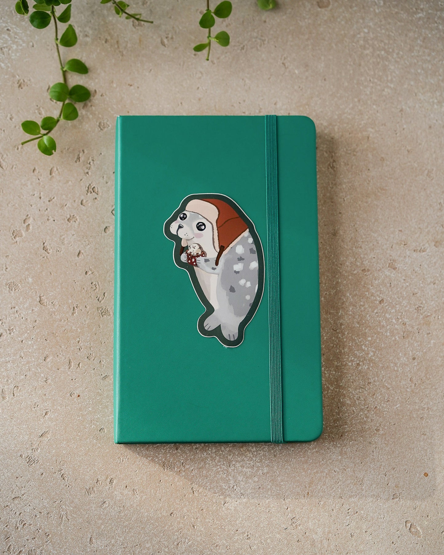 Puffer & Cocoa Sealy – Large Vinyl Sticker (Single)