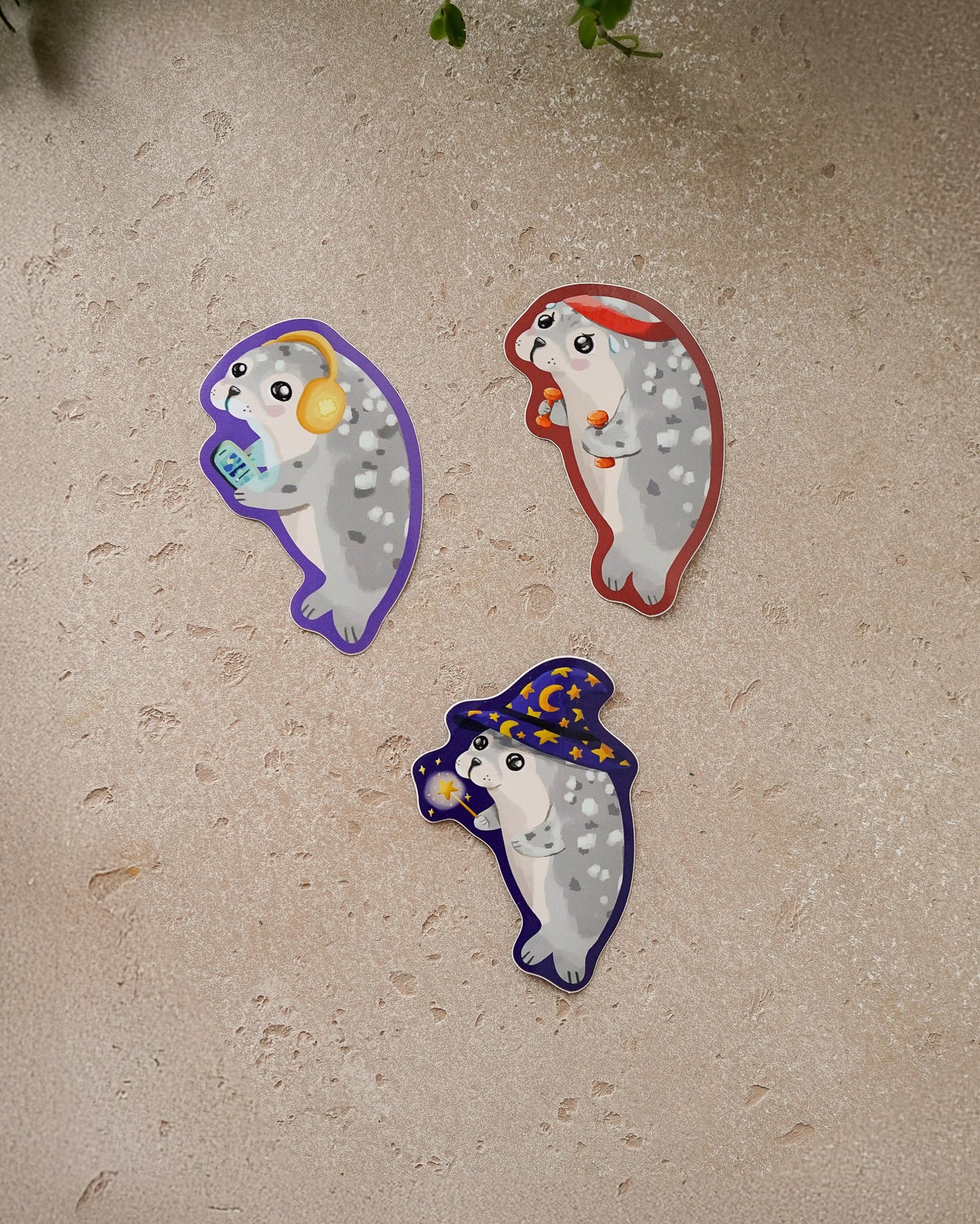 Sealy the Seal – Small Vinyl Sticker Set