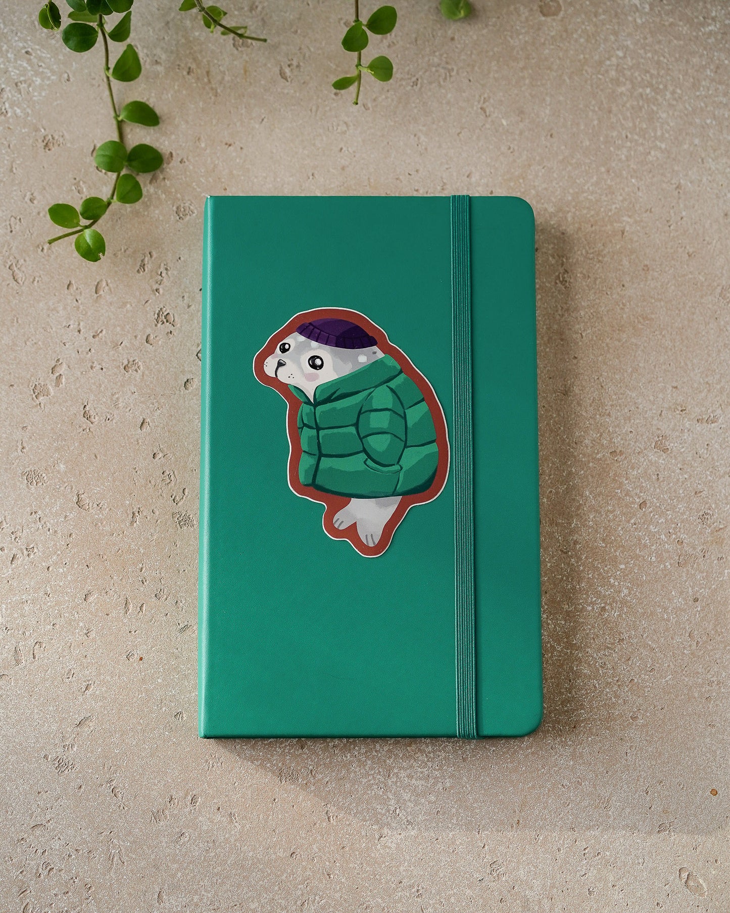 Puffer & Cocoa Sealy – Large Vinyl Sticker (Single)